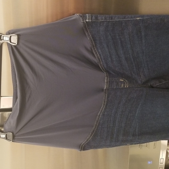 💕MADEWELL💕 Maternity Over-the-Belly Tencel Skinny Jeans ~ Orland Wash 28 NWT - Picture 8 of 14